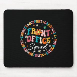 Alfombrilla De Ratón Volver A La Escuela Profesora Front Office Squad F