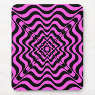 Alfombrilla De Ratón Vortex rosa