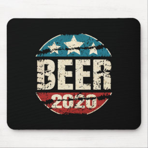 Alfombrilla De Ratón Vota Cerveza Divertido Alcohol Anti Trump Biden Vo