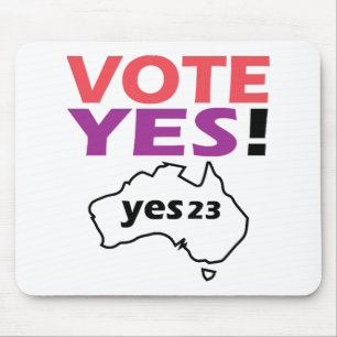 Alfombrilla De Ratón Vota Sí a la Voz de los Indígenas Australianos