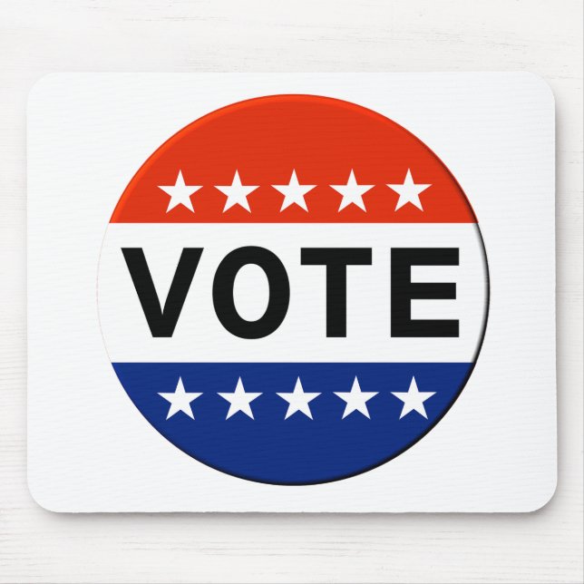 Alfombrilla De Ratón Votación 2026 Elecciones de mitad de período (Frente)