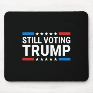Alfombrilla De Ratón Votando por Trump 2024 Patriótica Bandera American