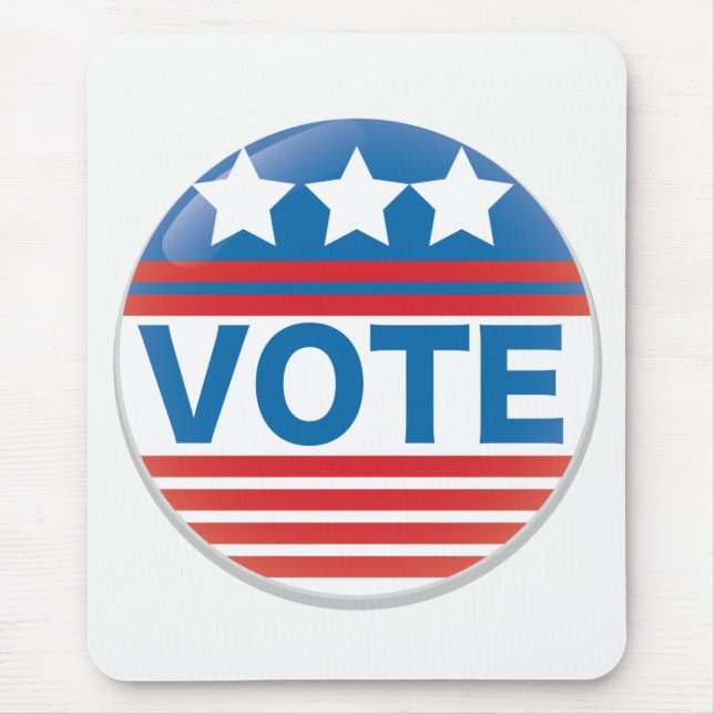 Alfombrilla De Ratón Votar (Frente)