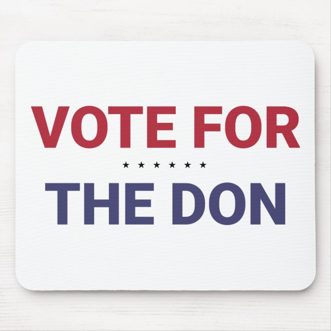 Alfombrilla De Ratón Votar por el Don (Elecciones en Estados Unidos 202 (Frente)