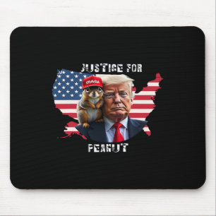 Alfombrilla De Ratón Votar por Trump por la ardilla 4