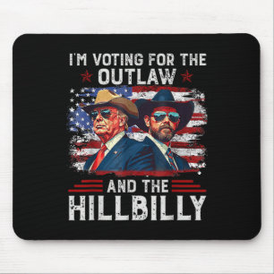 Alfombrilla De Ratón Votaré por el ilegal y el millonario Trump