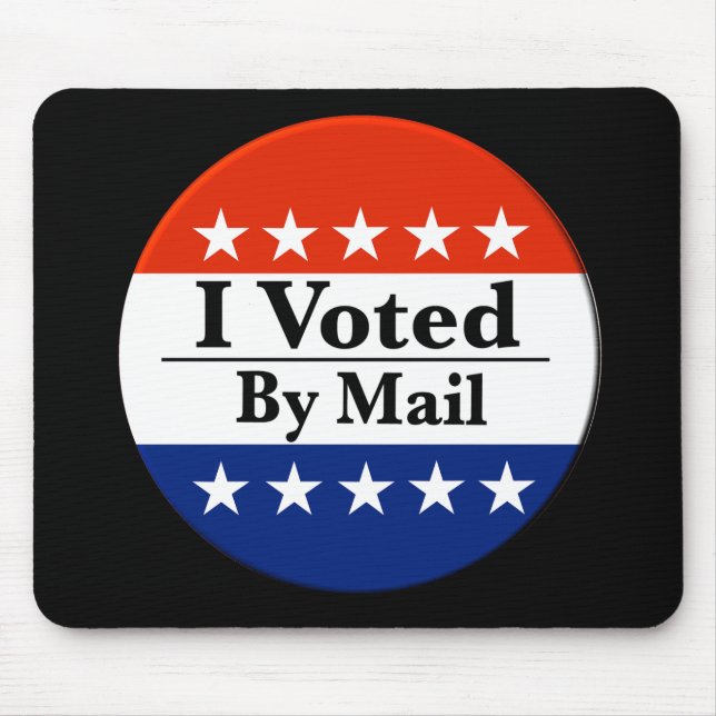 Alfombrilla De Ratón Voté Por Correo (Frente)