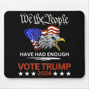 Alfombrilla De Ratón VOTO pro republicano TRUMP 2024 Nosotros los puebl