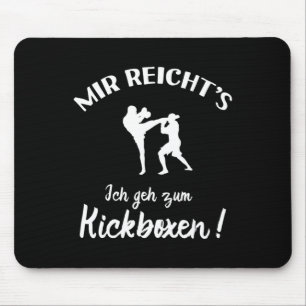 Alfombrilla De Ratón Voy a Kickboxing - Kick-boxer Kickboxing