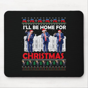 Alfombrilla De Ratón Voy A Ser Casa De Los Navidades Santa Funny Trump