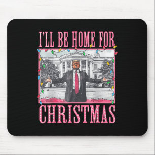 Alfombrilla De Ratón Voy A Ser Casa De Los Navidades Santa Funny Trump