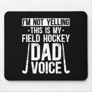 Alfombrilla De Ratón Voz de Papá de Hockey sobre Césped Padre de un Jug