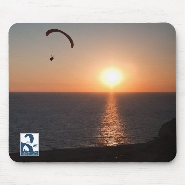 Alfombrilla De Ratón Vuelo de la oscuridad del curio (Frente)
