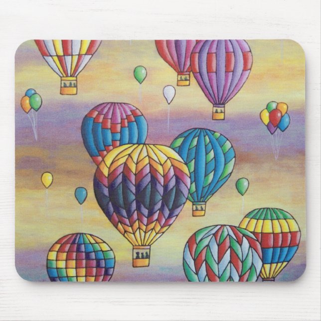 Alfombrilla De Ratón vuelo del globo (Frente)