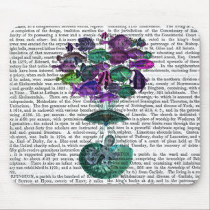 Alfombrilla De Ratón Vuelo Del Globo De Aire Caliente De Peces