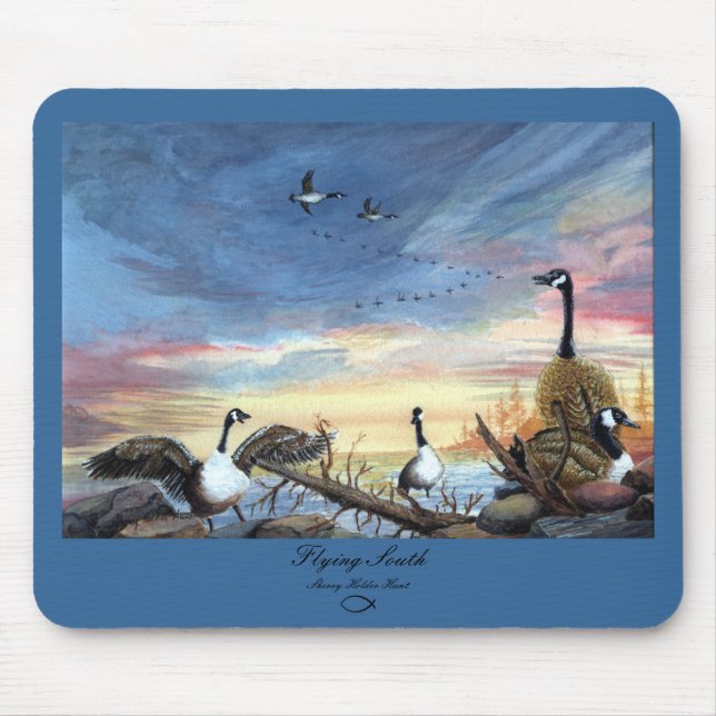 Alfombrilla De Ratón Vuelo Mousepad del sur (Frente)