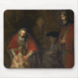 Alfombrilla De Ratón Vuelta del hijo despilfarrador, c.1668-69