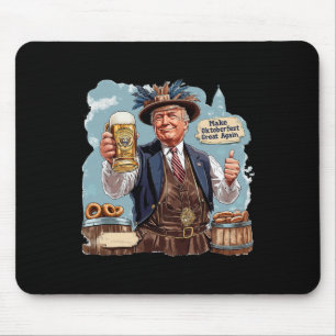 Alfombrilla De Ratón Vuelve a ser grande Taza de cerveza Trump 