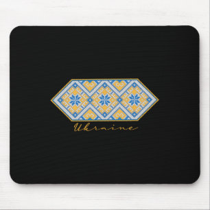 Alfombrilla De Ratón Vyshyvanka ucraniana ornamento tradicional de Ucra