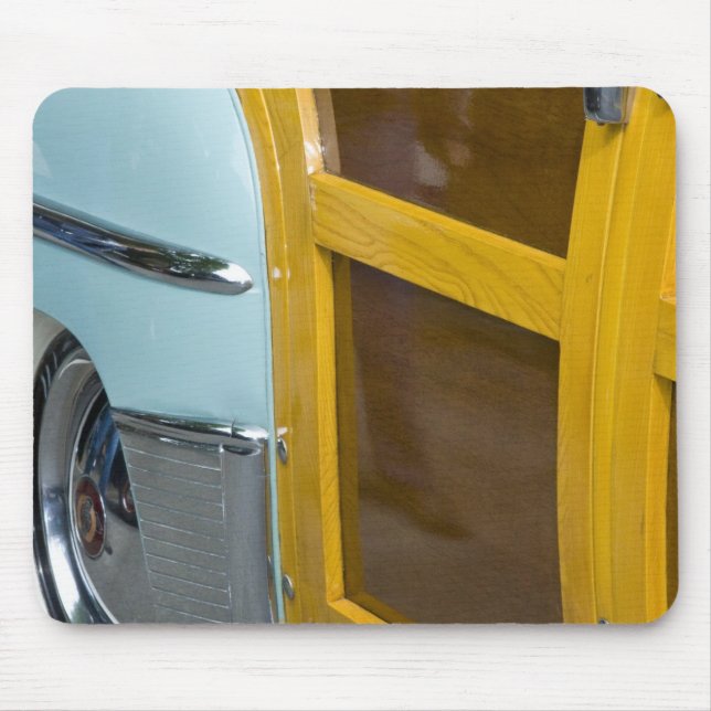 Alfombrilla De Ratón WA, Seattle, automóvil americano clásico. 2 (Frente)