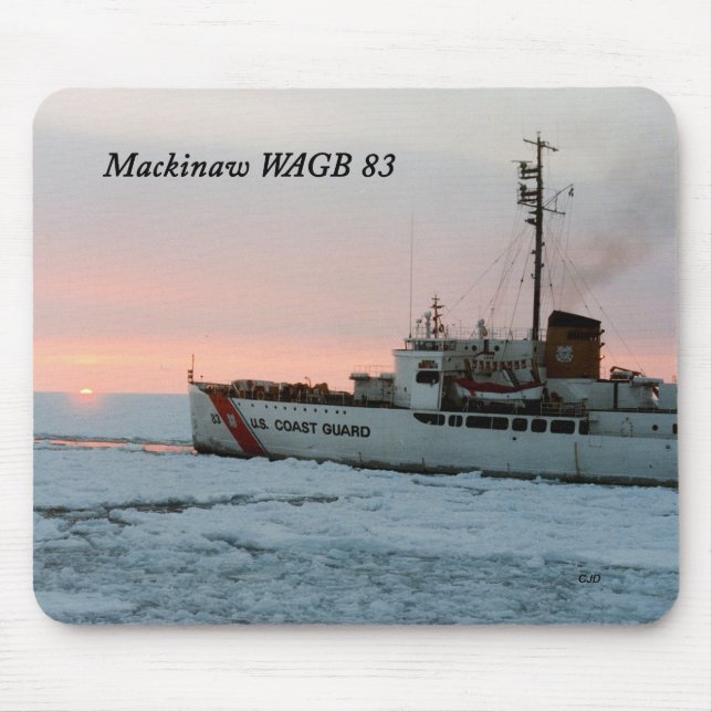 Alfombrilla De Ratón WAGB 83 Mackinaw sunset mousepad (Frente)