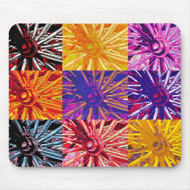ALFOMBRILLA DE RATÓN WAGON WHEEL (Frente)