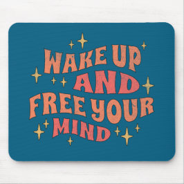 Alfombrilla De Ratón Wake Up and Free your Mind