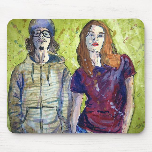 Alfombrilla De Ratón Wallflowers (Frente)