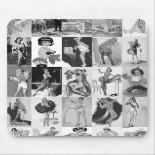 Alfombrilla De Ratón wallpaper_pin-up