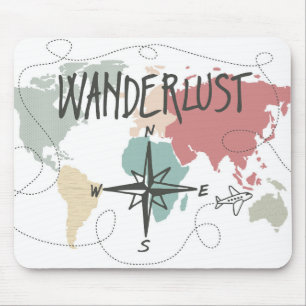 Alfombrilla De Ratón Wanderlust