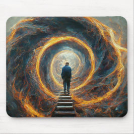 Alfombrilla De Ratón Wanding Unasegurado en el espacio ultraterrestre,