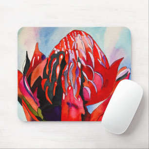 Alfombrilla De Ratón Waratah Flor acuática australiana
