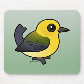 Alfombrilla De Ratón Warbler prothonotario