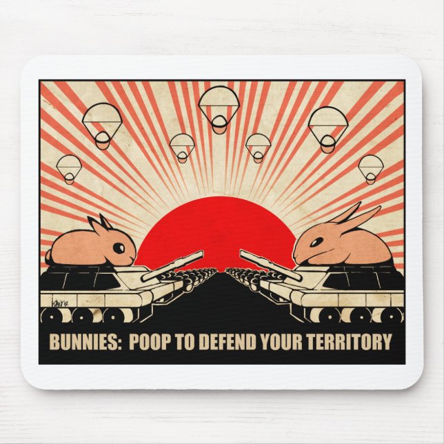 Alfombrilla De Ratón warbunny.jpg (Frente)