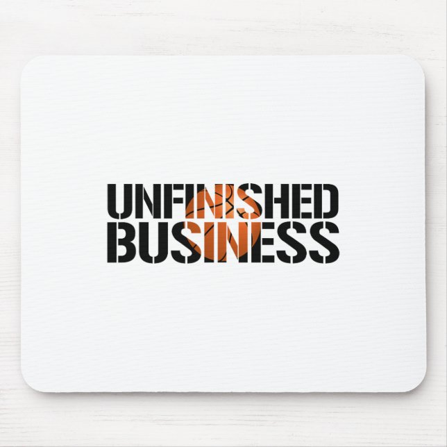 Alfombrilla De Ratón Warmups del jugador del equipo del Sketll de negoc (Frente)