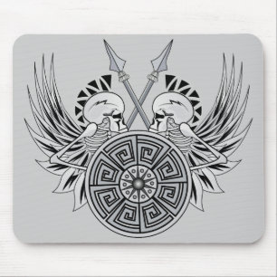 Alfombrilla De Ratón Warrior Skulls