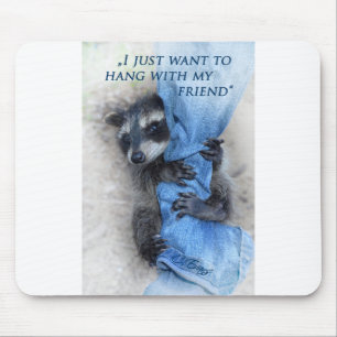 Alfombrilla De Ratón Waschbär - Abhängen