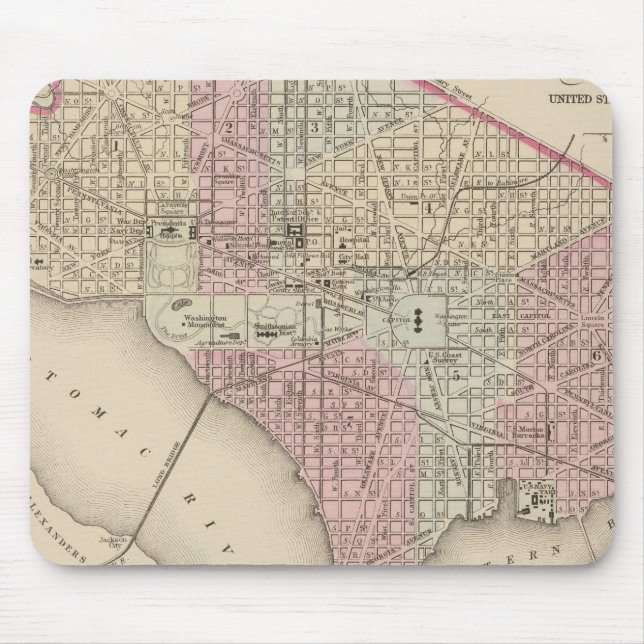 Alfombrilla De Ratón Washington 4 (Frente)