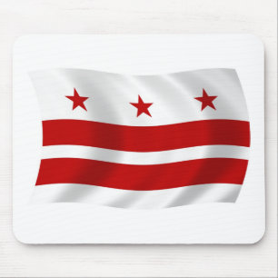 Alfombrilla De Ratón Washington D.C. Flag Mousepad
