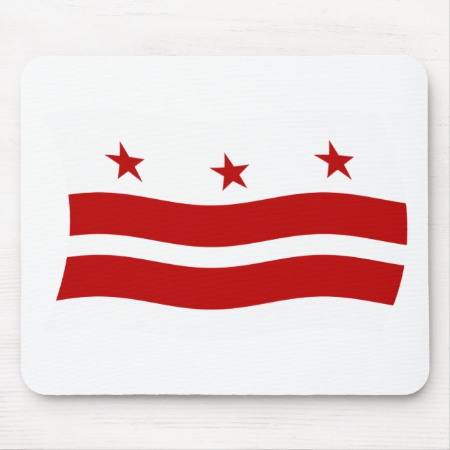 Alfombrilla De Ratón Washington D.C. Flag Mousepad (Frente)