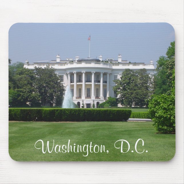 Alfombrilla De Ratón Washington D.C., Whitehouse Mousepad (Frente)