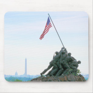Alfombrilla De Ratón Washington DC del monumento de Iwo Jima