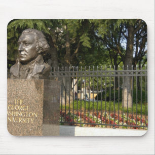 Alfombrilla De Ratón Washington, DC, estatua de George Washington, La