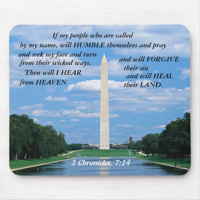 Alfombrilla De Ratón Washington DC Si mi pueblo Mousepad. (Frente)