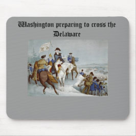 Alfombrilla De Ratón Washington se prepara para cruzar la Delaware