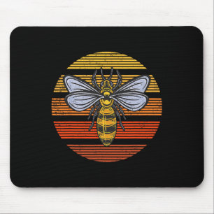 Alfombrilla De Ratón Wasp Insect Bird Lover Regalo Vintage Retro Wasp