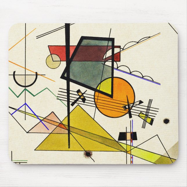 Alfombrilla De Ratón Wassily Kandinsky - Melodisch (Frente)