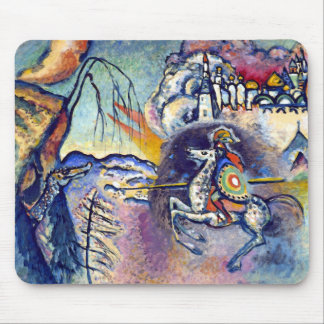 Alfombrilla De Ratón Wassily Kandinsky - San Jorge y los jinetes