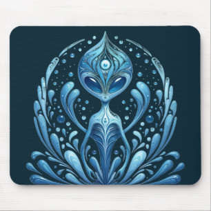 Alfombrilla De Ratón Water Alien Mousepad