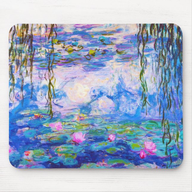 Alfombrilla De Ratón Water Lilies Claude Monet (Frente)